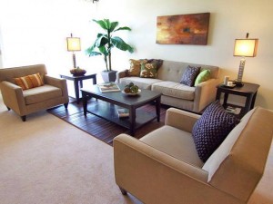 Living Room After - View 1