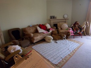 Living Room Before - View 2