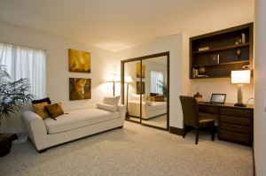 34th23lowres Bedroom with Built-In Office