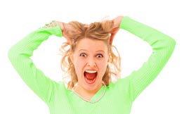 ScreamingLadyCrop Cue jaw dropping in shock and utter disappointment!