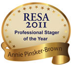 RESA 2011 Professional Stager of the Year - Annie Pinsker-Brown